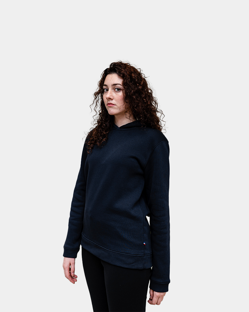 Sweat à capuche femme Made in France à personnaliser - 1
